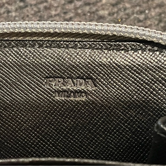 Prada grey nylon mini wallet - Picture 8 of 10